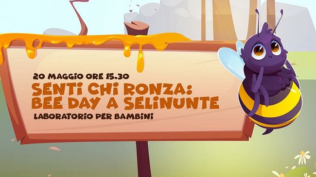 Senti chi ronza! Laboratorio gratuito al Parco Archeologico di Selinunte per conoscere il mondo delle api 