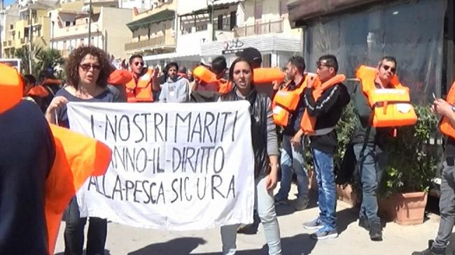 Castelvetrano “latitante” alla manifestazione dei Pescatori