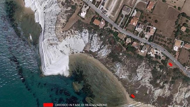 La denuncia di Mareamico: Ancora abusi edilizi presso la Scala dei Turchi