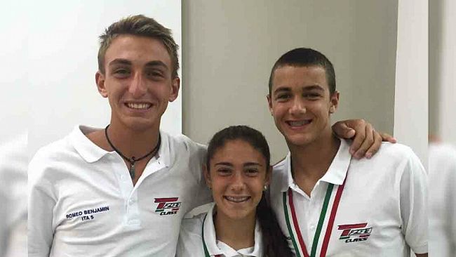 Marsala, Campionati Nazionali Giovanili di windsurf: medaglia d’argento per Gaia Busetta e medaglia di bronzo per Federico Ferracane