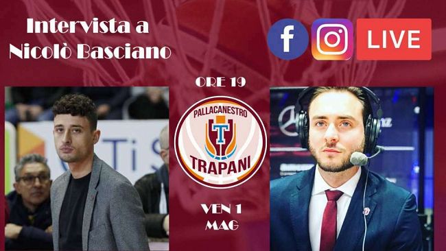 Pallacanestro Trapani guarda al futuro, domani conferenza online del G.M. Basciano