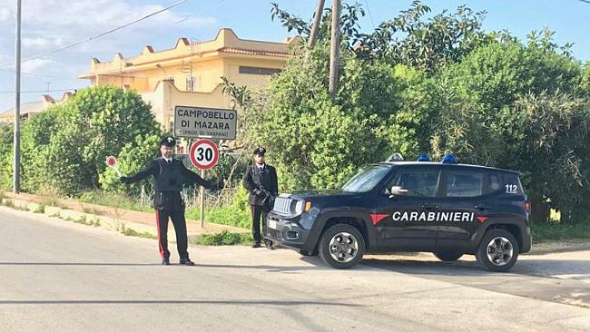 Campobello di Mazara. Carabinieri eseguono due misure cautelari per stalking e maltrattamenti in famiglia
