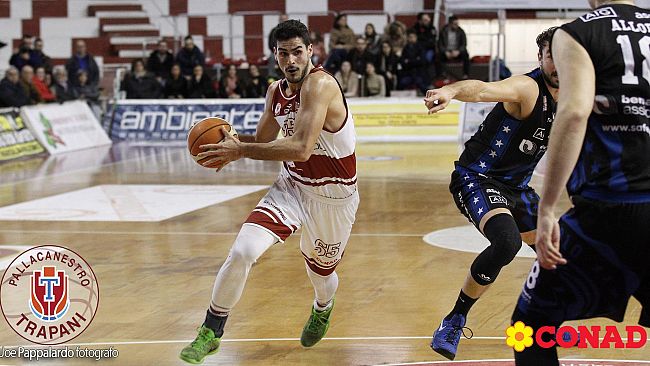Vittoria di carattere. La Pallacanestro Trapani batte Latina 97-83