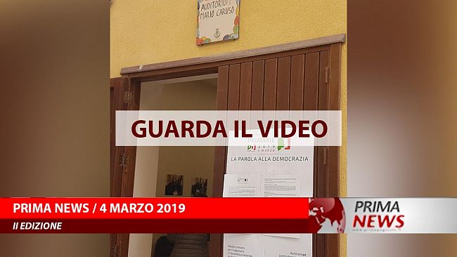 Prima News, 4 Marzo, Seconda edizione