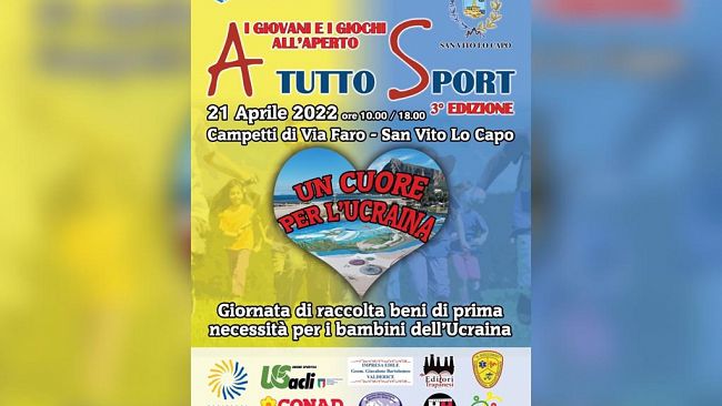 San Vito Lo Capo, una giornata di raccolta per i bambini dell'Ucraina