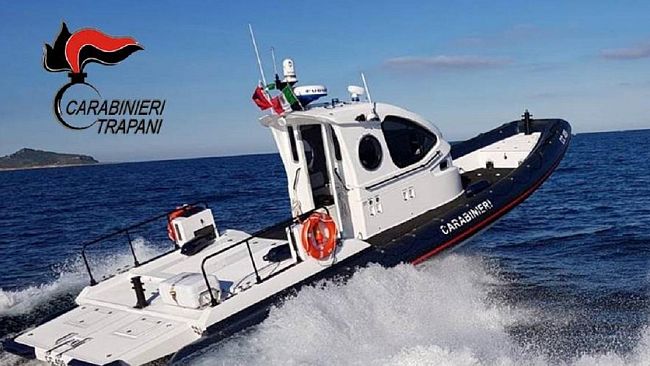 Favignana. Turisti in balia delle correnti marine: Salvati dai carabinieri
