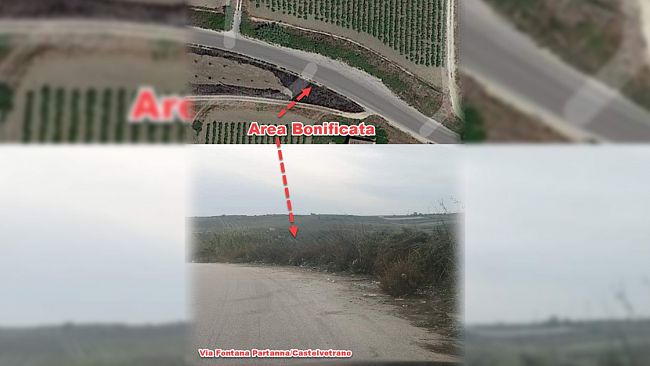 Bonificata la strada Partanna Castelvetrano