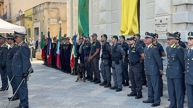 Trapani, la Guardia di Finanza celebra il 251° anniversario della fondazione