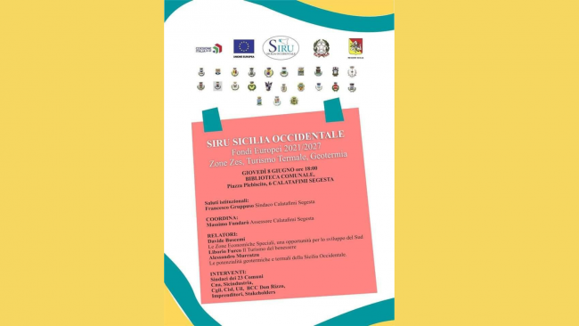 Calatafimi, conferenza stampa sul nuovo strumento 