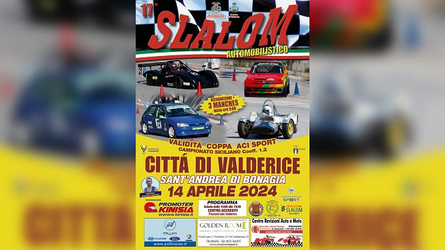 Valderice, si avvicina il 17° Slalom Sant’Andrea di Bonagia: chiuse le iscrizioni