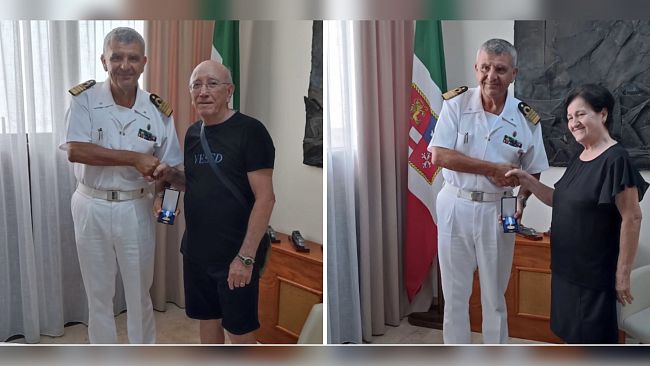 Capitaneria di Porto, consegnate le medaglie per lunga navigazione ai marittimi trapanesi