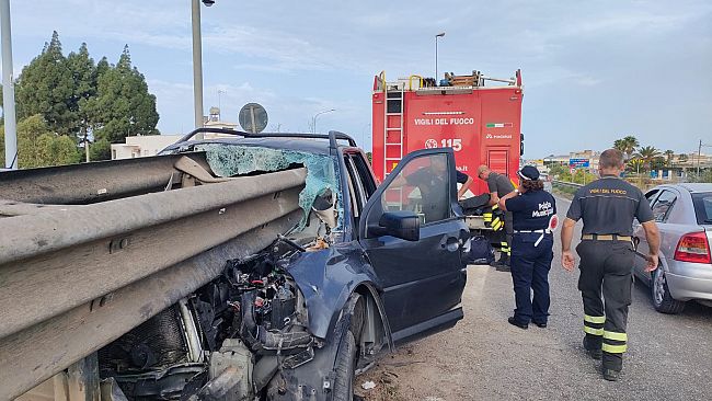 Incidente ingresso A29, giovane trasferito al Trauma Center a Palermo