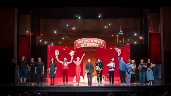 Magic Words Circus, a Trapani la prima assoluta dell’opera che mette in scena le parole