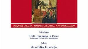 CASTELVETRANO – Edito dal Lions l’importante studio storico “Castelvetrano e gli Ebrei nel Sec. XV”
