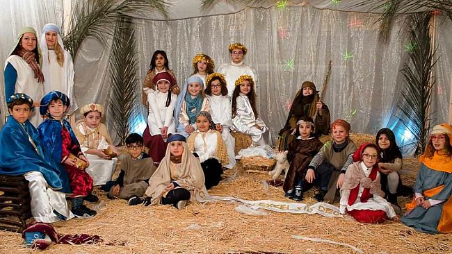 Mazara, la magia del presepe vivente nella chiesa di San Giuseppe