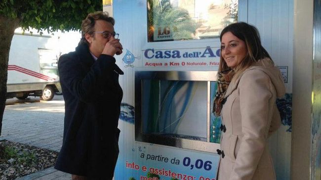 Inaugurata la prima casa dell’acqua cittadina