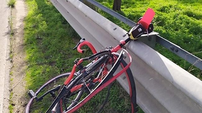 Ciclista campobellese investito sulla strada provinciale per Triscina