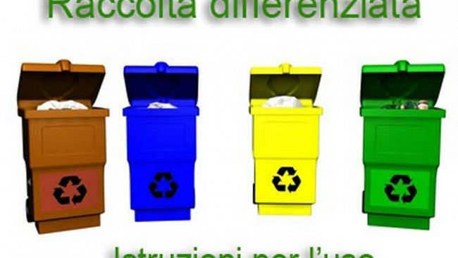 Nuova raccolta differenziata dei rifiuti
