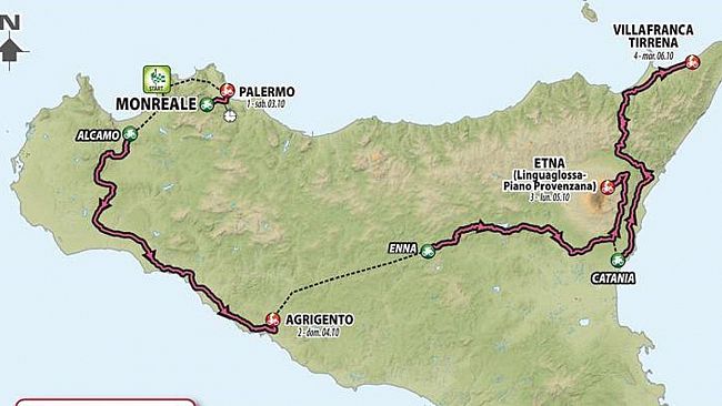 Riparte il Giro d’Italia con quattro tappe in Sicilia. Una tappa toccherà la provincia di Trapani, Selinunte ed il Belice