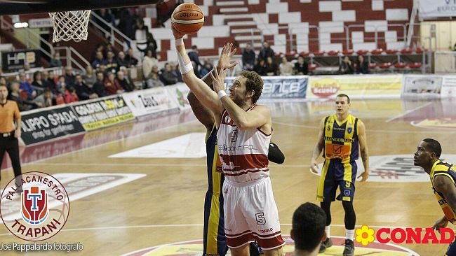 La Pallacanestro Trapani torna alla vittoria. Scafati battuta 95-87