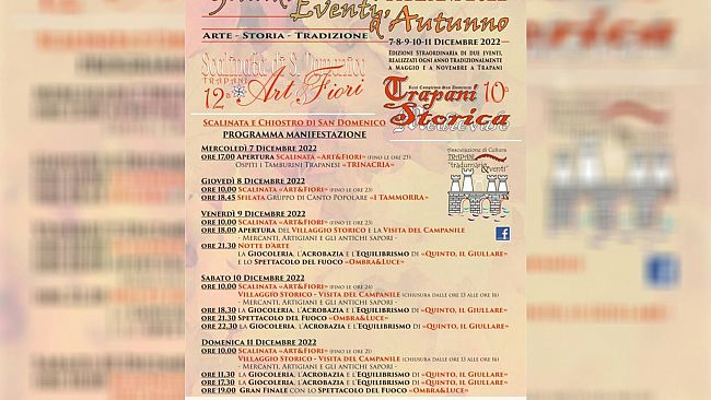 Trapani, al via la XII edizione della Scalinata San Domenico 