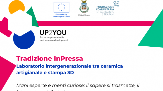 Ceramica e tradizione, ad Alcamo un laboratorio intergenerazionale