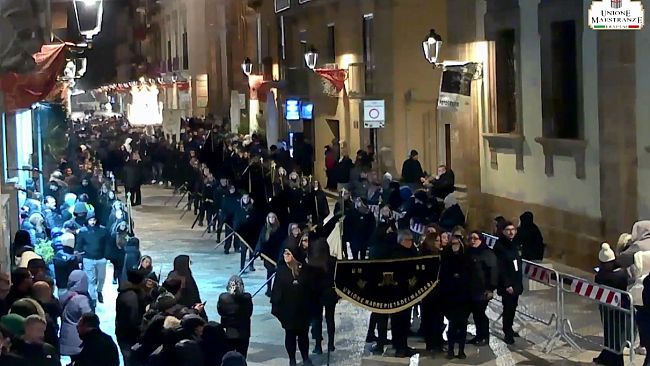 ​La Settimana Santa trapanese in diretta: boom di visualizzazioni. Ecco gli appuntamenti di oggi