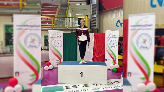 Twirling, ​l'atleta trapanese Alessandra Agate Campionessa Italiana