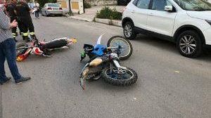 Scontro auto-moto a Xitta: in ospedale entrambi i conducenti