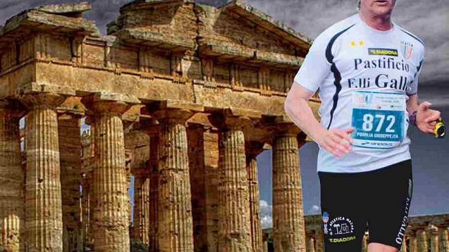 L’atleta mazarese Pino Pomilia pronto per l’Ultra Marathon di Paestum