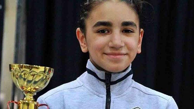 Ancona, argento alla mazarese Andrea Bianca Dinca alla 1^ Prova Nazionale U14 di fioretto Trofeo Kinder+ Sport