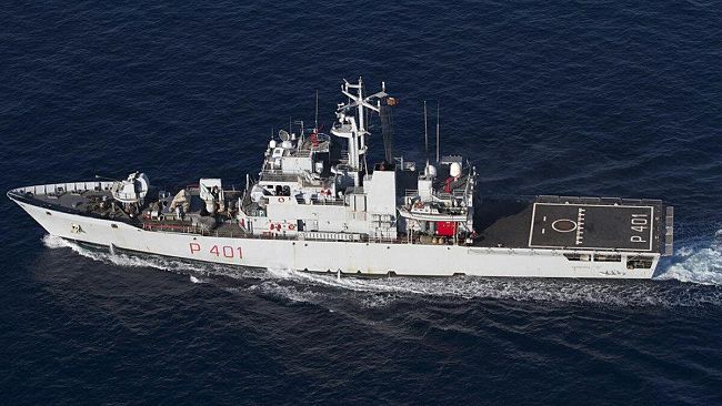 La Marina Militare soccorre pescatore a bordo motopesca mazarese