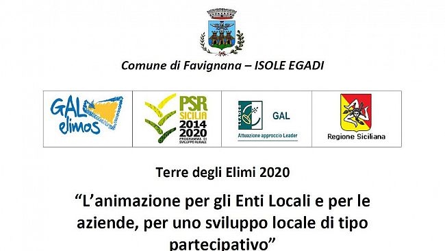 Il GAL Elimos incontra le Isole Egadi