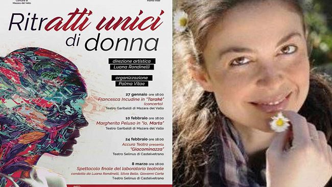 “RitrAtti Unici di donna”,  la rassegna curata dall’attrice e regista Luana Rondinelli