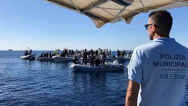 Un successo la quinta edizione della Egadi Swim Race. Traversata a nuoto da Levanzo a Favignana