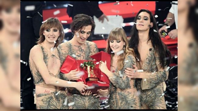 Il trionfo del rock al festival di Sanremo