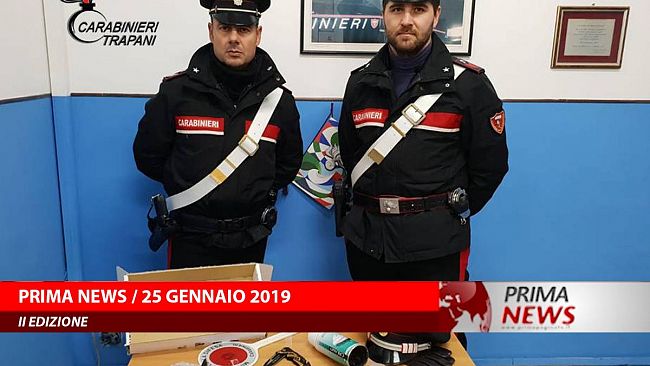 PRIMA NEWS, 25 GENNAIO, II EDIZIONE