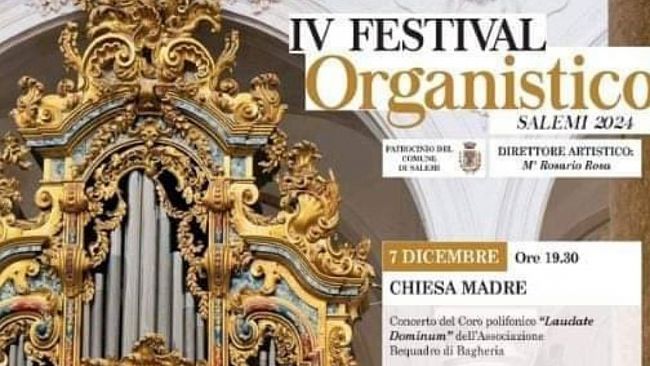 Il coro Laudate Dominum al Festival organistico di Salemi