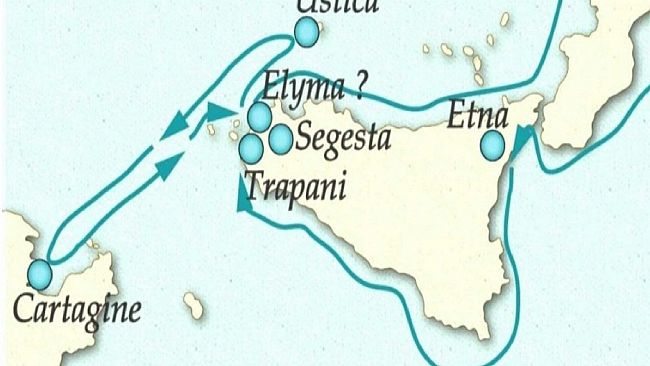 La provincia di Trapani tappa del leggendario viaggio di Enea