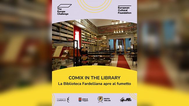 Trapani, la Biblioteca Fardelliana apre al fumetto con Nerd Attack ETS