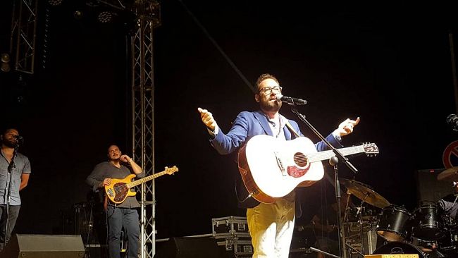 Mario Incudine è il direttore artistico del cine-teatro olimpia di Campobello