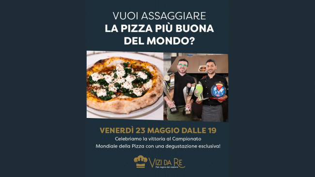 Mazara, Vizi da Re: posticipato l'evento di degustazione della pizza più buona del mondo
