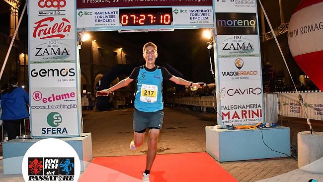 Pantelleria, eccezionale prestazione di Dario Ferrante all'ultramaratona del Passatore