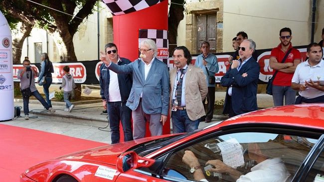 Mazara, tappa della targa Florio Classic – Ferrari Tribute