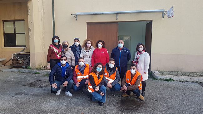 Partanna, distribuite le scatole scaldacuore
