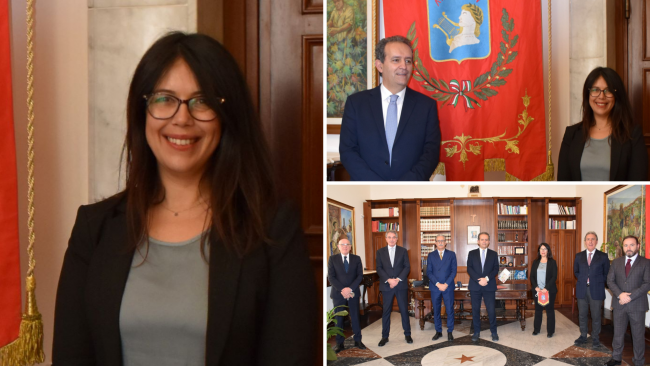 Giura l'assessora Valentina Piraino