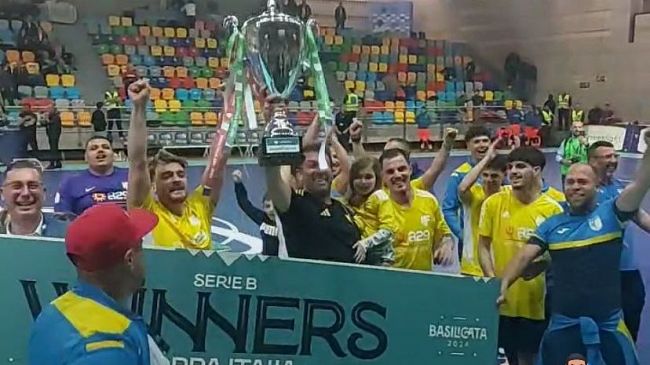 Il Futsal Mazara vince la Coppa Italia di Serie B ed entra nella storia