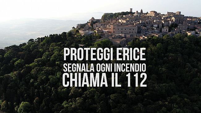Campagna antincendio 2025, Erice lancia un nuovo spot