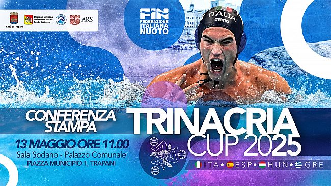 Trapani, Torneo Internazionale di pallanuoto: martedì 13 maggio conferenza stampa di presentazione