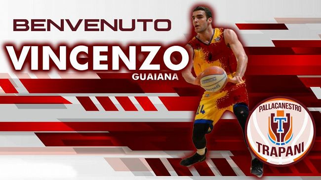 Vincenzo Guaiana torna alla Pallacanestro Trapani